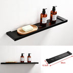 Traditional Bathroom Accessories Hardware Set in Black Metal