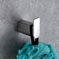 Contemporary Bathroom Accessories Hardware Set in Silver with Soap Dish