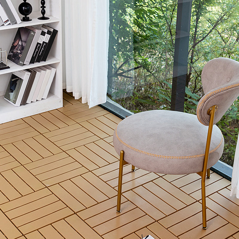 Modern Style WPC Flooring Corrosion Resistant Square Wood Floor