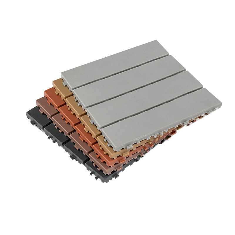 Modern Style WPC Flooring Corrosion Resistant Square Wood Floor