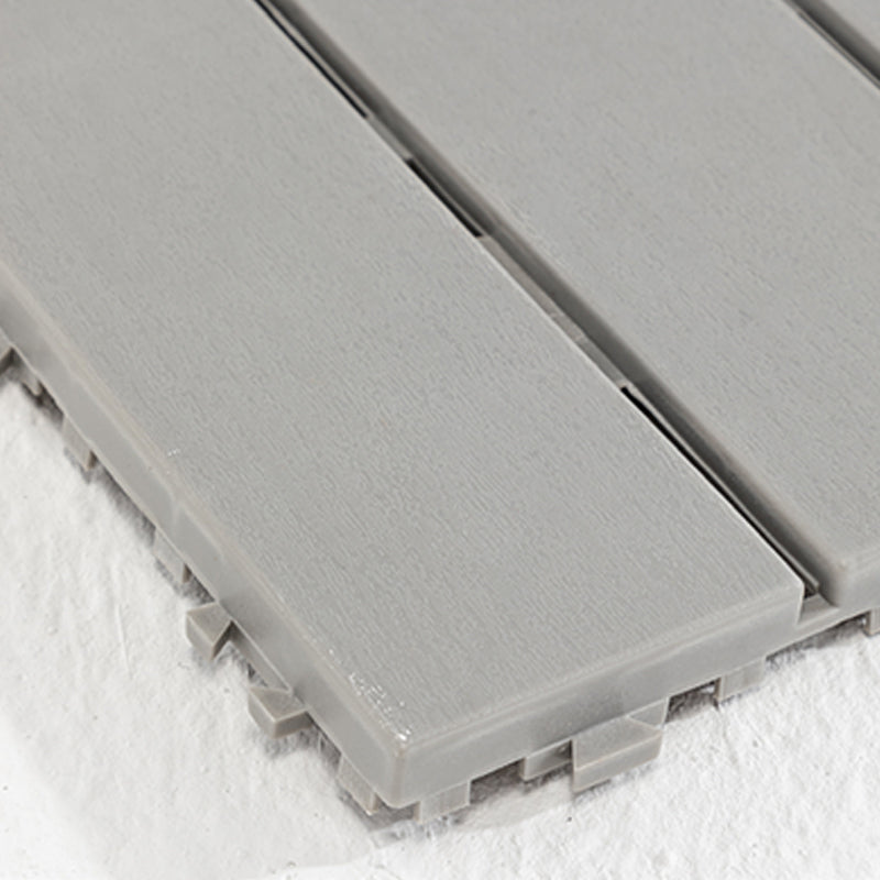 Modern Style WPC Flooring Corrosion Resistant Square Wood Floor