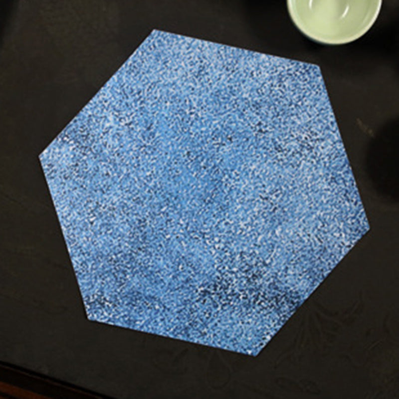 Peel & Stick Tiles Stain Resistant Hexagonal Plastic Peel & Stick Tiles 20-Pack