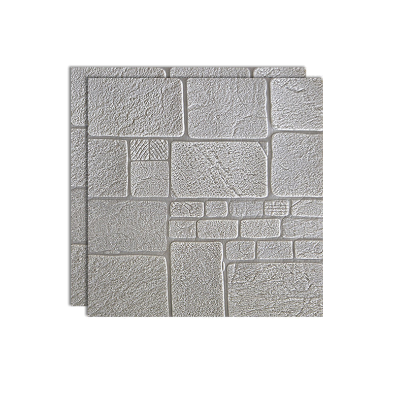 Modern Wall Covering 3D Brick Peel and Stick Waterproof Wall Covering