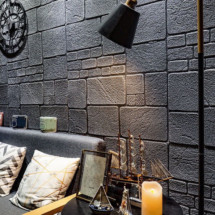 Modern Wall Covering 3D Brick Peel and Stick Waterproof Wall Covering
