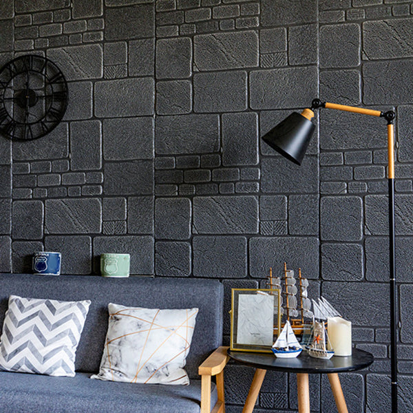 Modern Wall Covering 3D Brick Peel and Stick Waterproof Wall Covering
