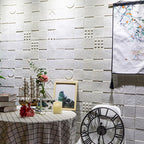 Home Interior Wall Panel 3D Printed Brick Peel and Stick Wall Covering