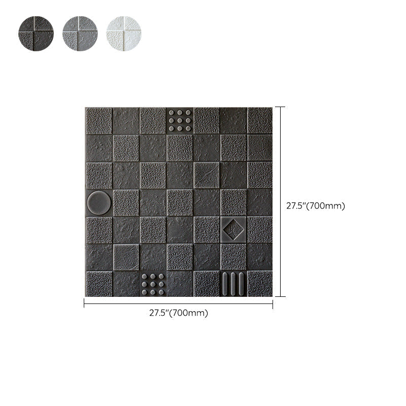 Home Interior Wall Panel 3D Printed Brick Peel and Stick Wall Covering