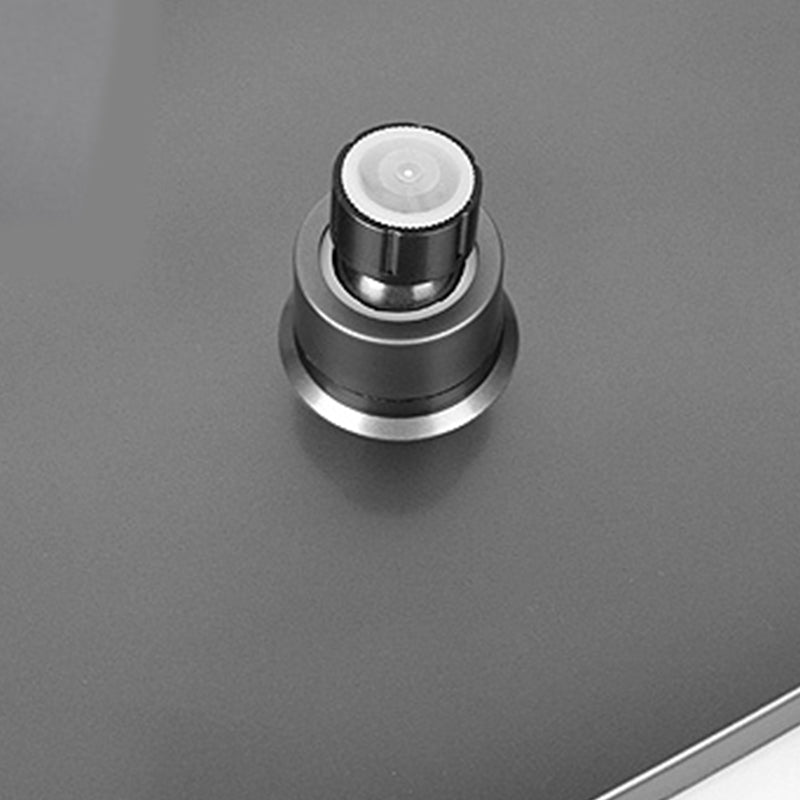 Modern Gray Showerhead Combo Standard Spray Pattern Rectangular Large Showerhead