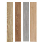 Peel and Stick PVC flooring Smooth Wood Look Vinyl flooring for living room
