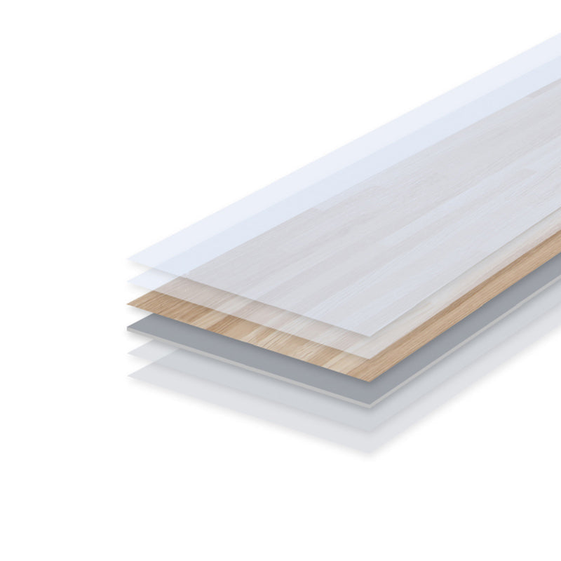 Peel and Stick PVC flooring Smooth Wood Look Vinyl flooring for living room