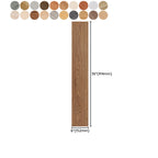 Peel and Stick PVC flooring Smooth Wood Look Vinyl flooring for living room