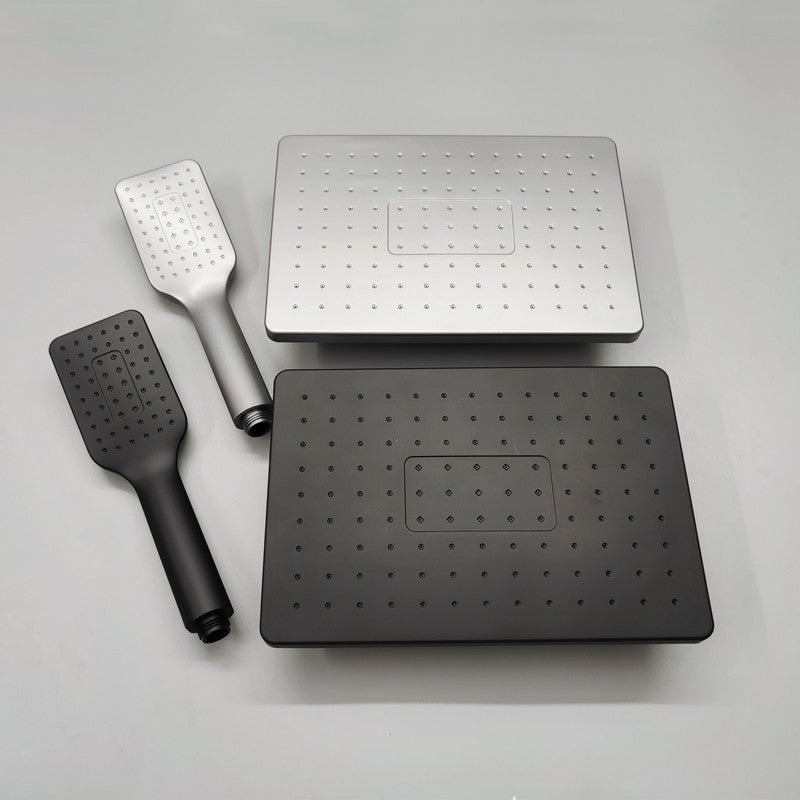 Rectangular Large Shower Head Standard Spray Pattern Shower Head