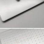 Rectangular Large Shower Head Standard Spray Pattern Shower Head