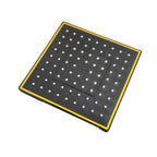 Square Shower Head Combination Standard Spray Pattern with Hand Shower