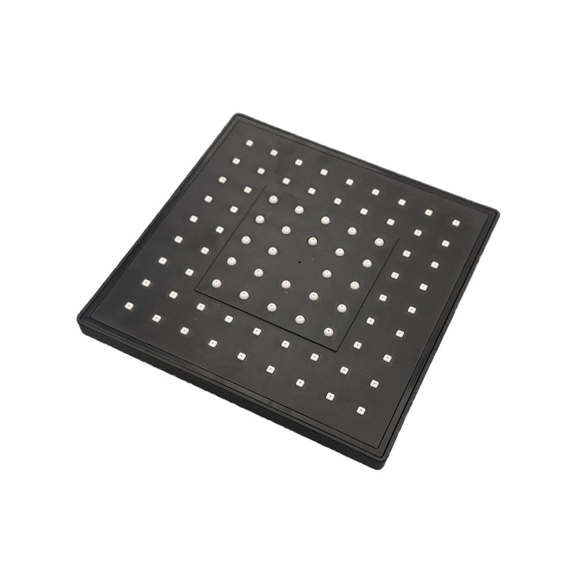 Square Shower Head Combination Standard Spray Pattern with Hand Shower