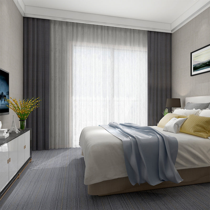 Peel and Stick PVC Flooring Matte Fabric Look Vinyl Flooring for the Bedroom