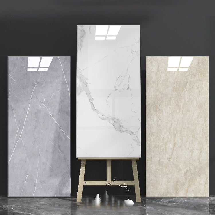 Polygon Field Peel and Stick Back Wall Tile PVC Peel and Stick Tile for the Kitchen