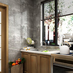 Polygon Field Peel and Stick Back Wall Tile PVC Peel and Stick Tile for the Kitchen