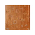 Contemporary Wall Panels Self-Adhesive Waterproof Cartoon 3D Print Wall Covering