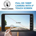 Front And Rear Dash Cam Dashboard Camera For Car With Night Vision