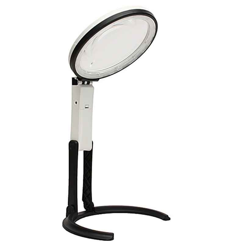 Magnifier Lamp with 12 LED Lights