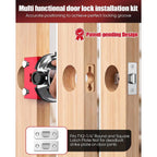 Door Latch Mortise Tool for Router