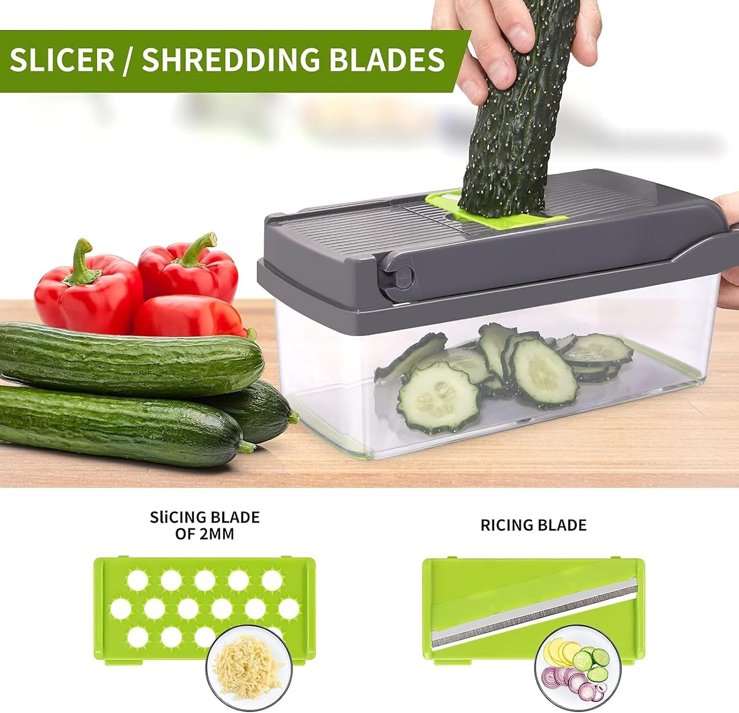 13-in-1-Vegetable-Slicer | Faster-when-Cooking