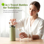 4-in-1 Travel Toiletry Dispenser