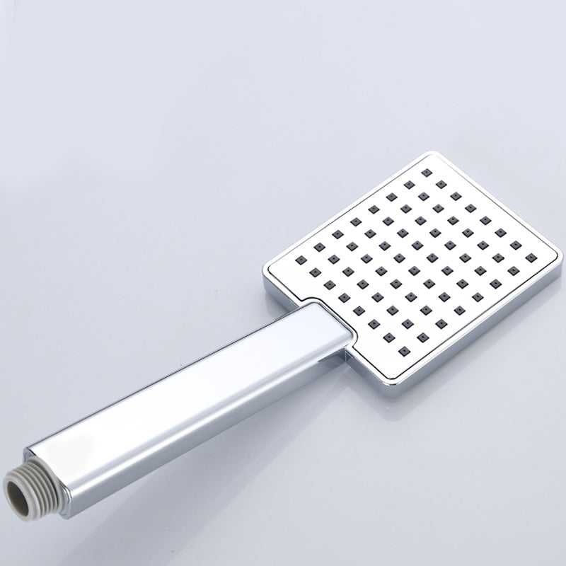 Square Shower Head Combo Large Shower Head with Hand Shower