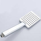 Square Shower Head Combo Large Shower Head with Hand Shower