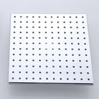 Square Shower Head Combo Large Shower Head with Hand Shower