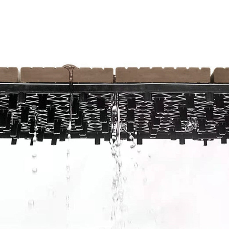 12" X 12" Deck/Patio floor tiles 4-Slat Square for outdoor patio tiles