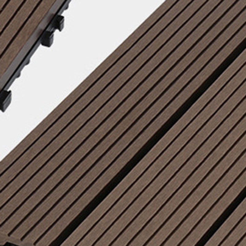 12" X 12" Deck/Patio floor tiles 4-Slat Square for outdoor patio tiles