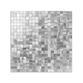 Mosaic Tile Wallpaper Contemporary Peel and Stick Wallpaper with Square Shape
