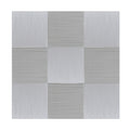 Subway Tile Wallpaper Contemporary Peel and Stick Wall Tile with Metal Look