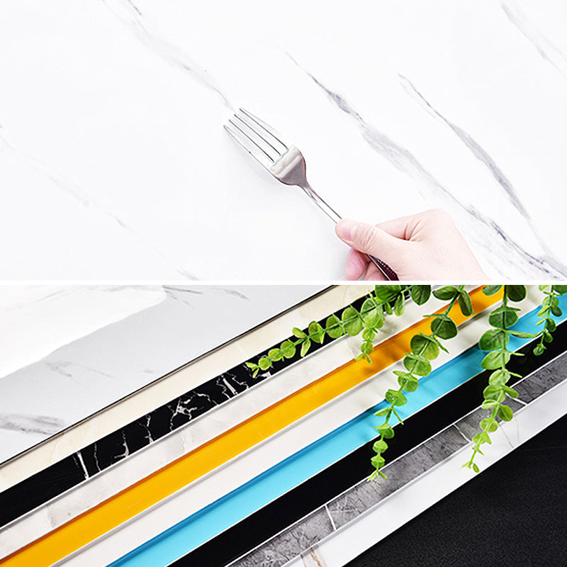Waterproof removable field tile wallpaper and adhesive wall tile in rectangular shape