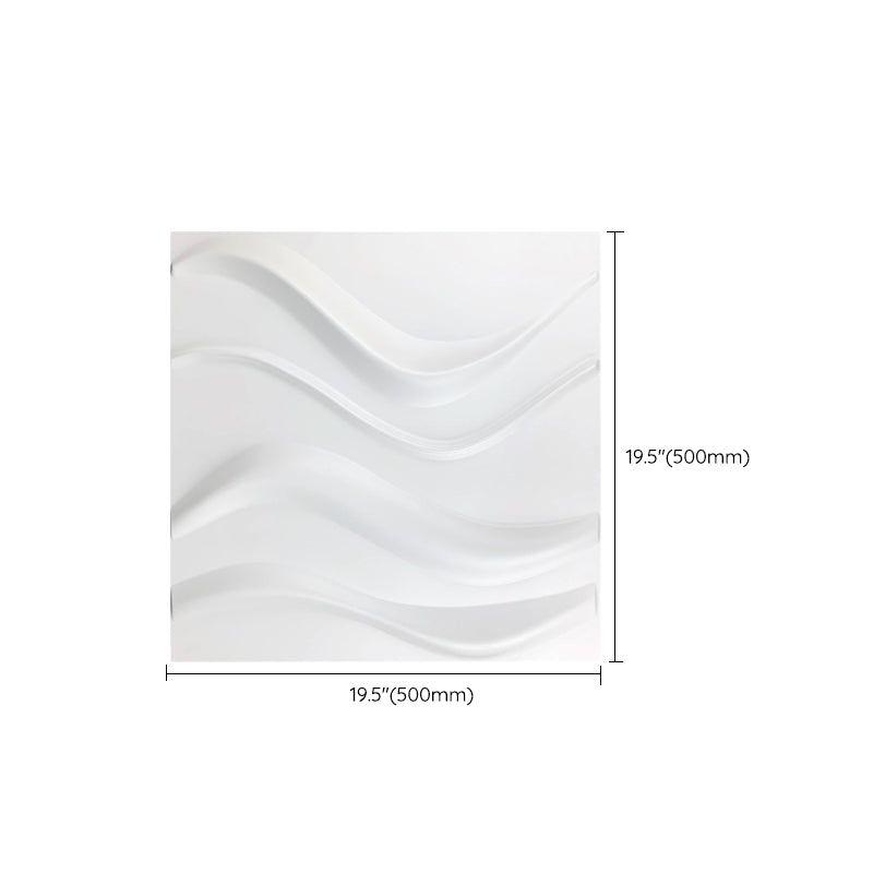 Modern Wall Cladding 3D Print Waterproof Peel and Stick Wall Panel