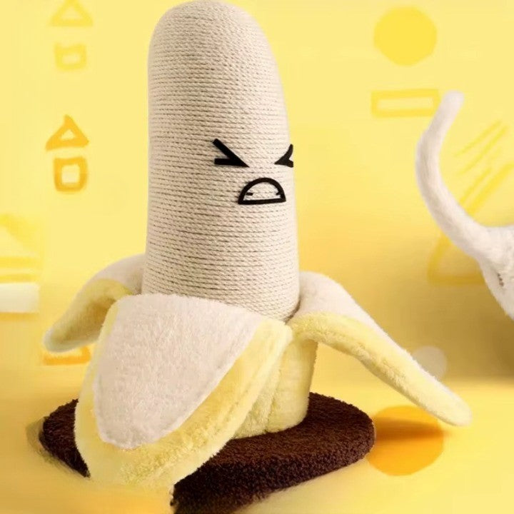 Scratch Ready Banana Pet Play Tower