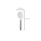 Large Shower Head 304 Stainless Steel Standard Spray Pattern Fixed Shower Head
