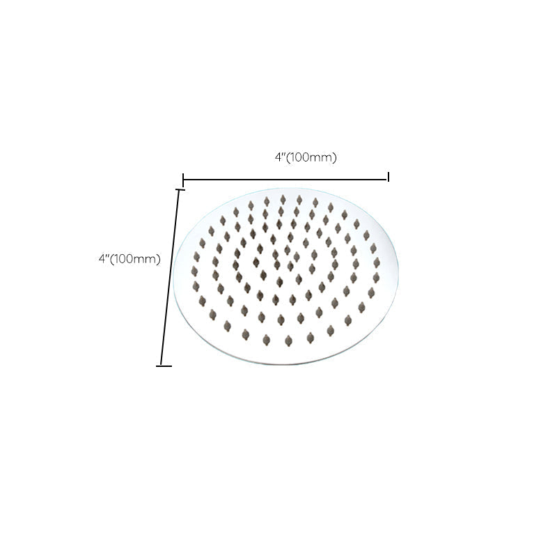 Large Shower Head 304 Stainless Steel Standard Spray Pattern Fixed Shower Head