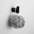 Contemporary bathroom accessory single item or in set made of black metal