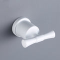 Contemporary white bathroom accessories as a single piece or in a set