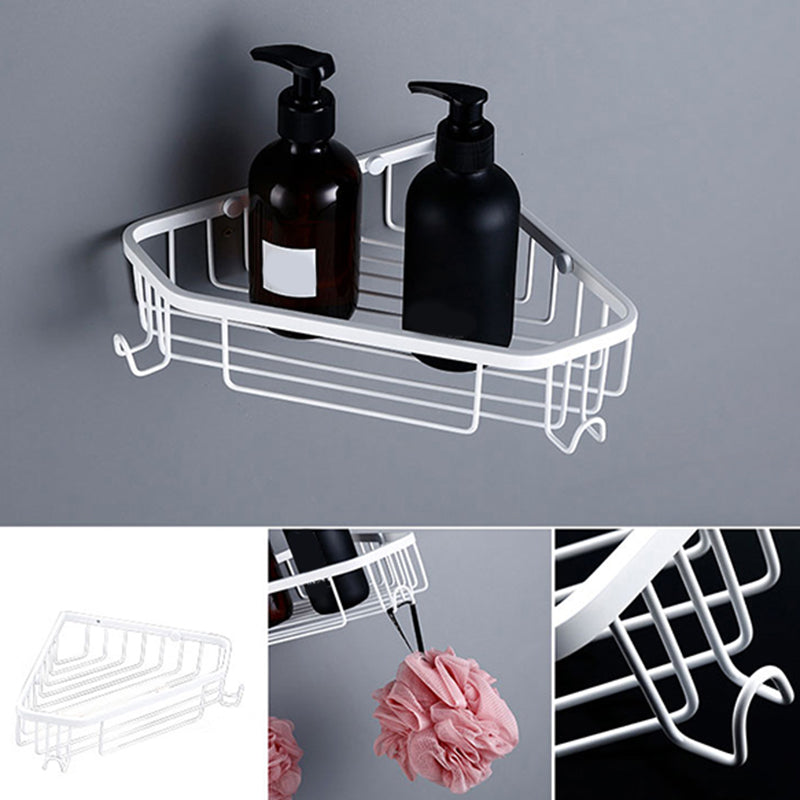 Contemporary white bathroom accessories as a single piece or in a set