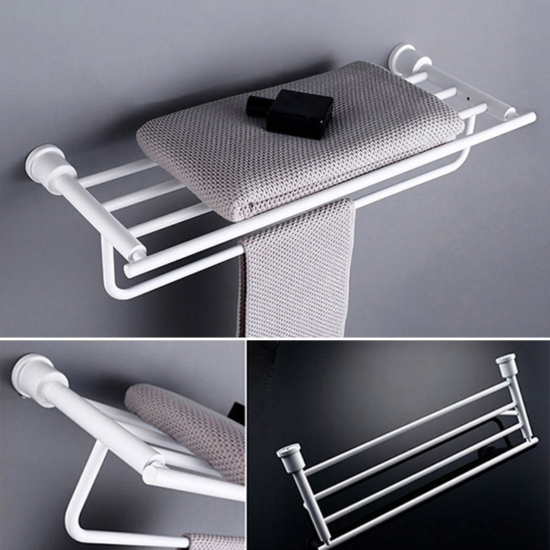 Contemporary white bathroom accessories as a single piece or in a set