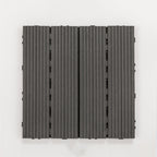Wood deck board outdoor non-slip embossed floor panel