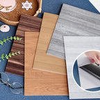 Plastic Peel-and-Stick Back Wall Tiles Waterproof Single_TILE Wallpaper