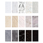 Plastic Peel-and-Stick Back Wall Tiles Waterproof Single_TILE Wallpaper