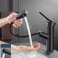 Bathroom Vessel Water Faucet Lever Handle 1 Hole Vessel Sink Faucet