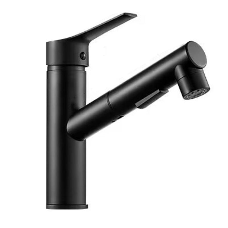 Bathroom Vessel Water Faucet Lever Handle 1 Hole Vessel Sink Faucet