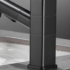 Bathroom Vessel Water Faucet Lever Handle 1 Hole Vessel Sink Faucet